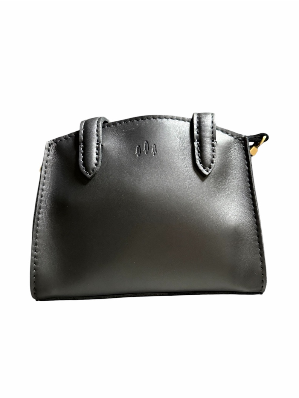 PORTLAND LEATHER Mini Ashburn Crossbody Black